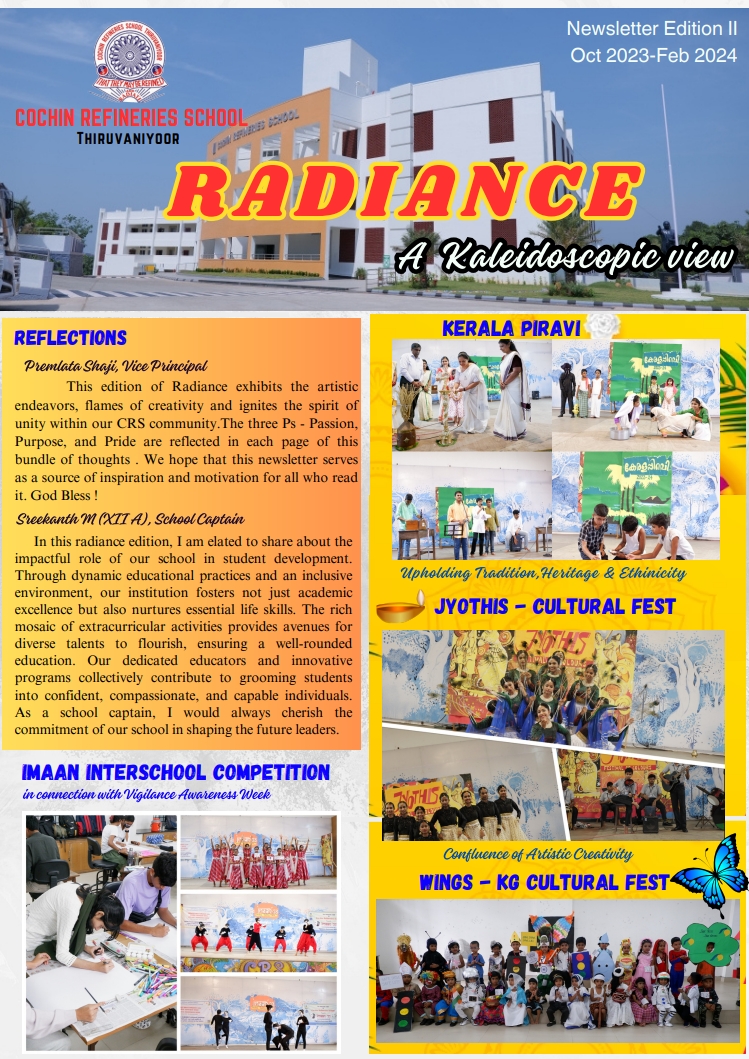 RADIANCE second edition 2023-24